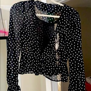 H&M Polka Dot Blouse